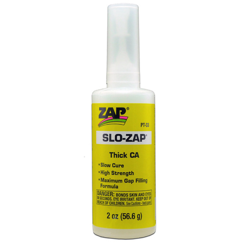SLO-ZAP CA- (Yellow) Thick Viscosity 56gm - 2OZ