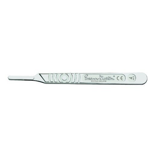 Scalpel Blade Handle SS Swann Morton #4