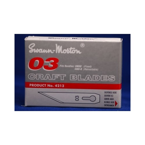 Swann Morton SM 03 Blades Box of 50