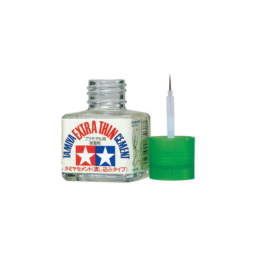 Tamiya 87038 Extra Thin Cement Glue Fine Tip 40ml