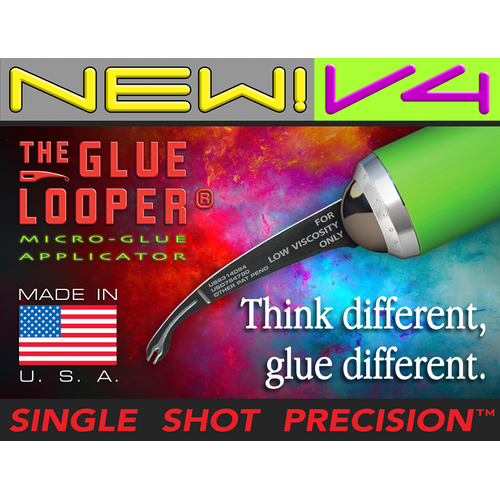 THE GLUE LOOPER™ v4. - Micro Glue Applicator