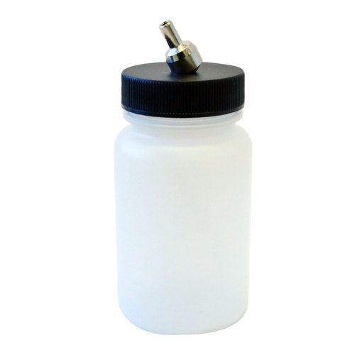 Paasche Plastic bottle assembly complete 3oz