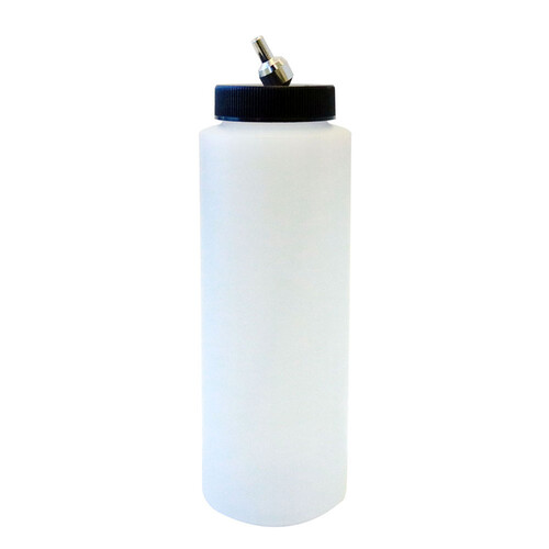 Plastic Bottle Assembly 8oz - Paasche VLP-8-OZ