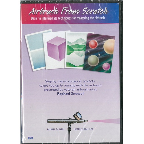 Airbrush From Scratch - Raphael Schnepf - Instructional DVD