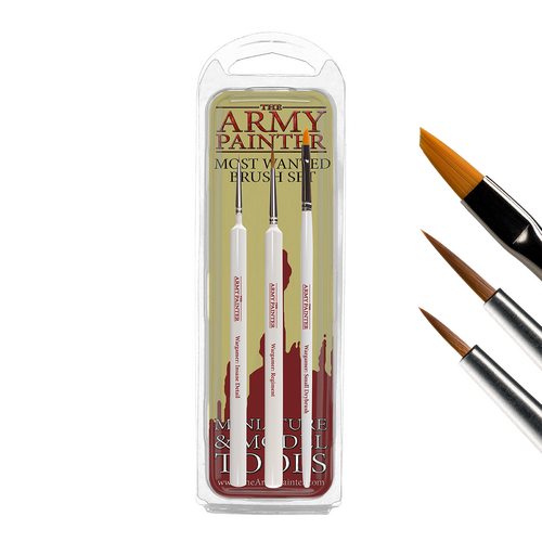 Wargamer Most Wanted Brush Set