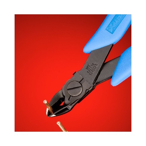 Oval Head Micro-Shear® Flush Cutter with Wire Retaining Clip