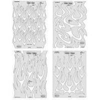 Airbrushing Stencils And Templates